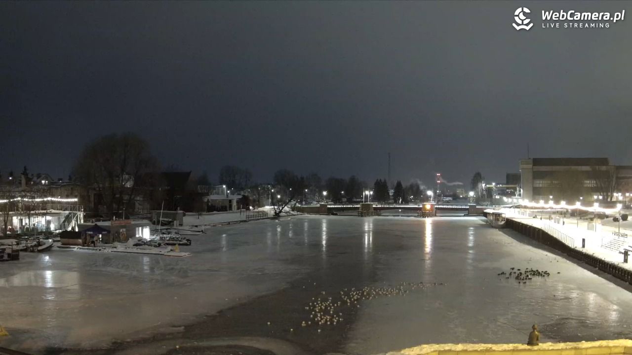Elbląg - widok na rzekę i Bulwar Zygmunta Augusta NOWOŚĆ - 25 styczeń 2026, 17:20