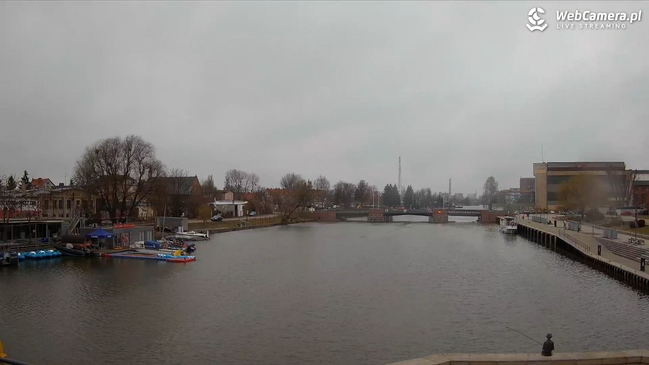 Elbląg - widok na rzekę i Bulwar Zygmunta Augusta NOWOŚĆ - 15 marzec 2026, 15:39