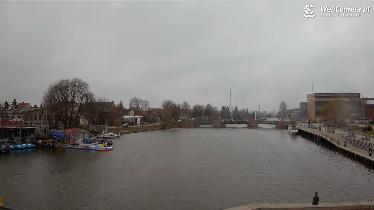 Elbląg - widok na rzekę i Bulwar Zygmunta Augusta NOWOŚĆ - 15 marzec 2026, 15:39
