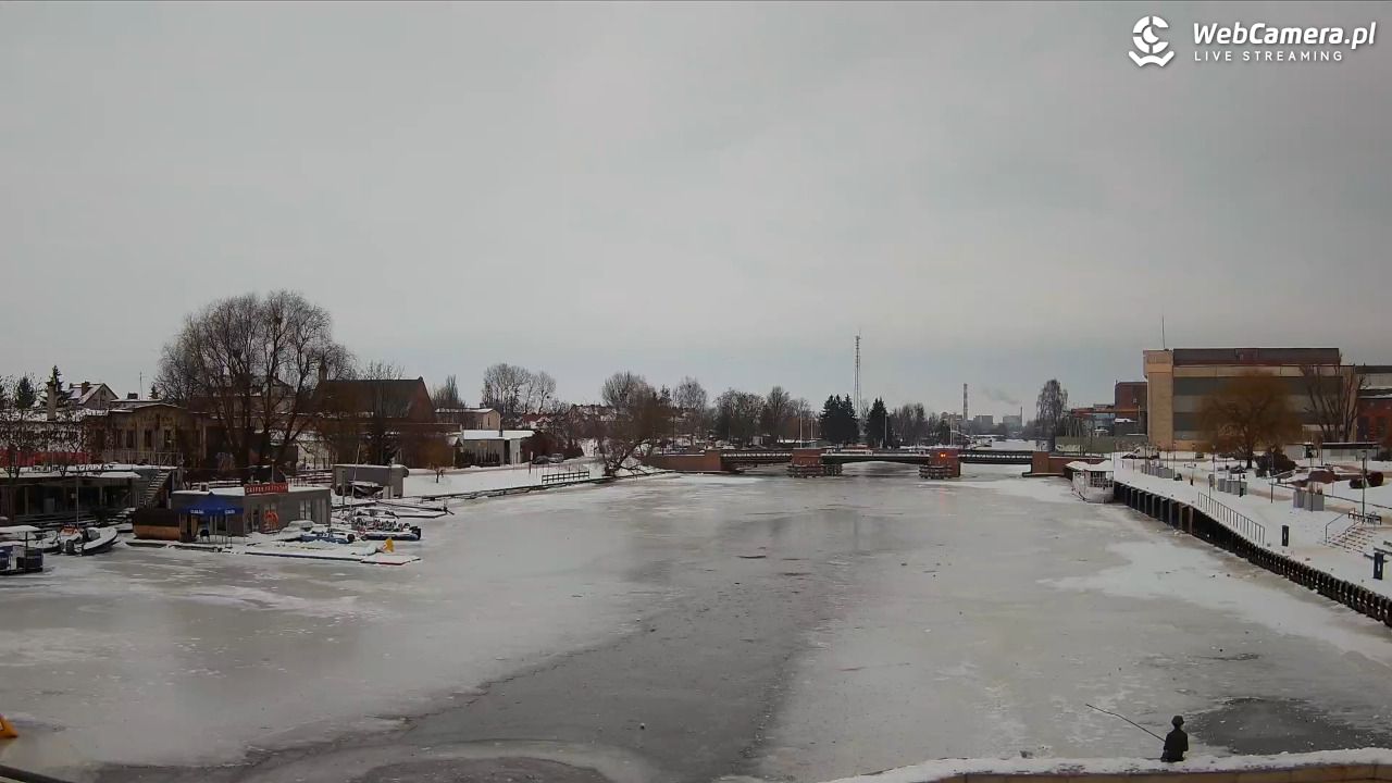 Elbląg - widok na rzekę i Bulwar Zygmunta Augusta NOWOŚĆ - 24 styczeń 2026, 08:14