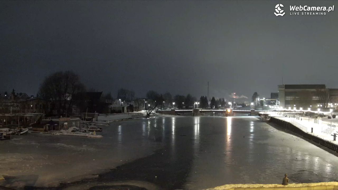 Elbląg - widok na rzekę i Bulwar Zygmunta Augusta NOWOŚĆ - 26 styczeń 2026, 00:59