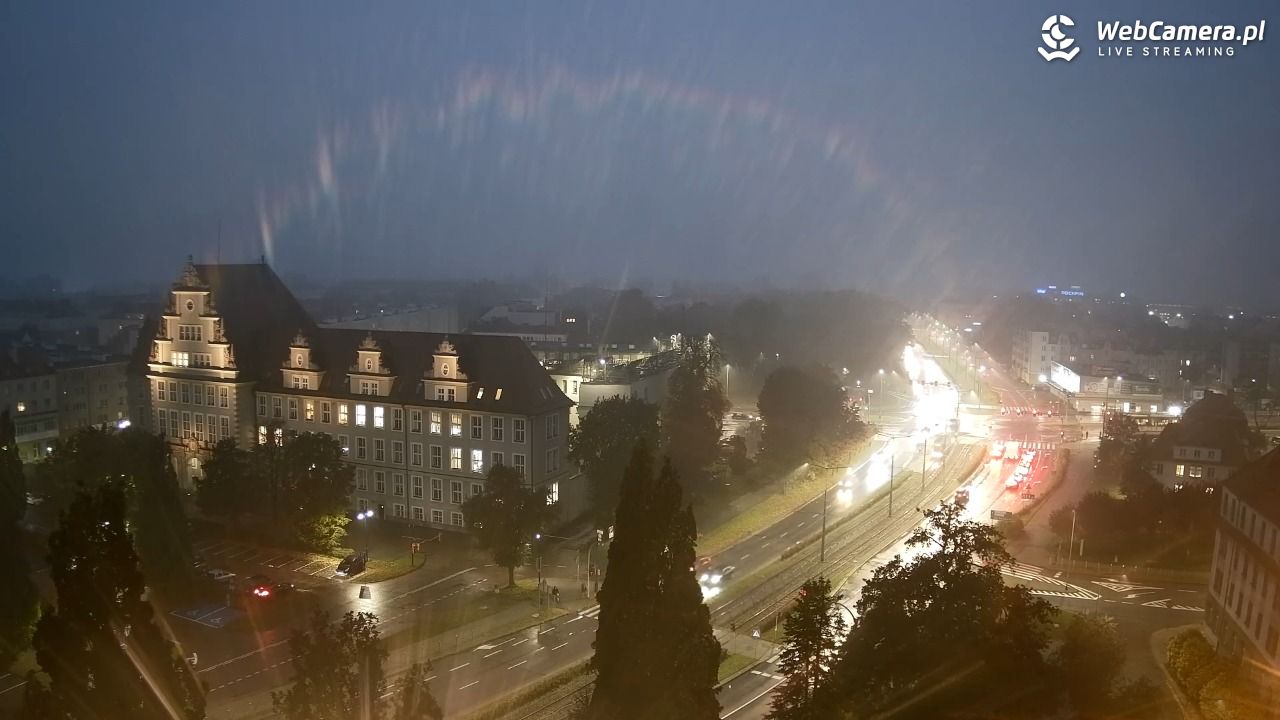 Elbląg - widok na panoramę miasta NOWOŚĆ - 23 październik 2025, 07:02