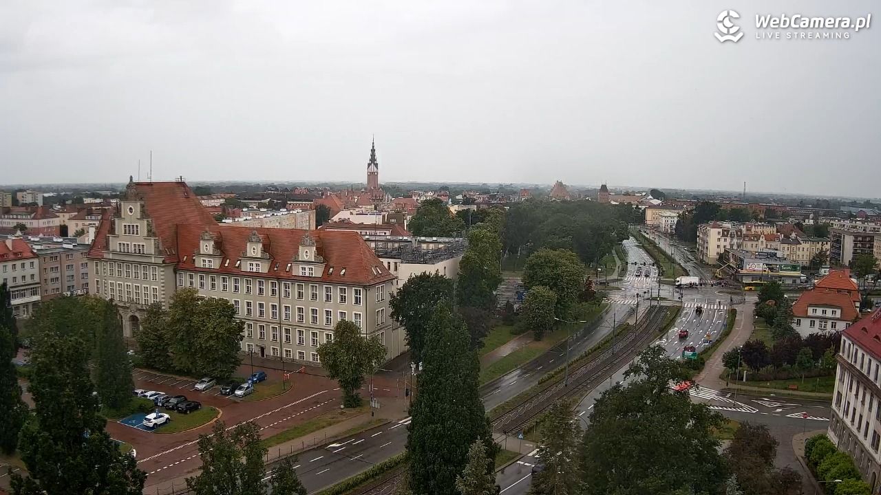 Elbląg - widok na panoramę miasta NOWOŚĆ - 07 lipiec 2025, 08:30