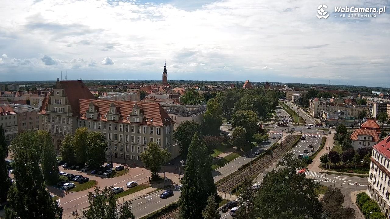 Elbląg - widok na panoramę miasta NOWOŚĆ - 08 lipiec 2025, 14:25