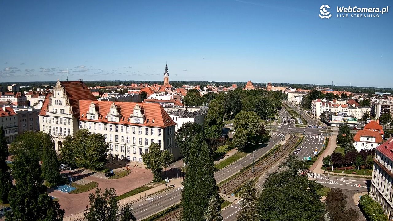 Elbląg - widok na panoramę miasta NOWOŚĆ - 14 czerwiec 2025, 09:09