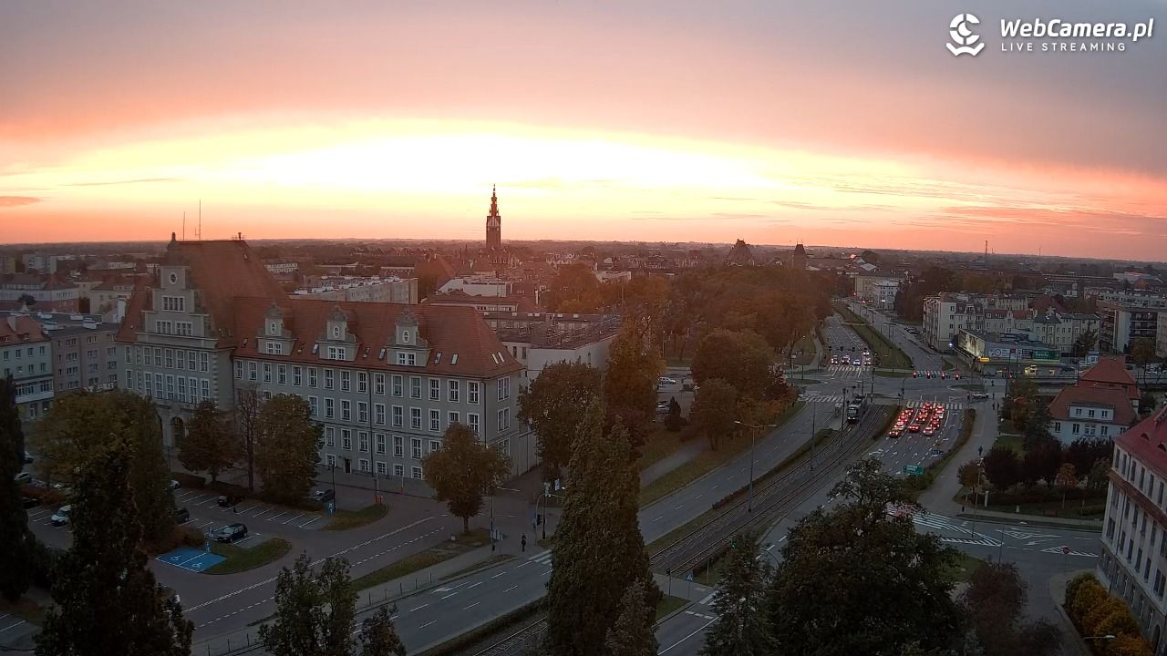 Elbląg - widok na panoramę miasta NOWOŚĆ - 21 październik 2025, 17:32