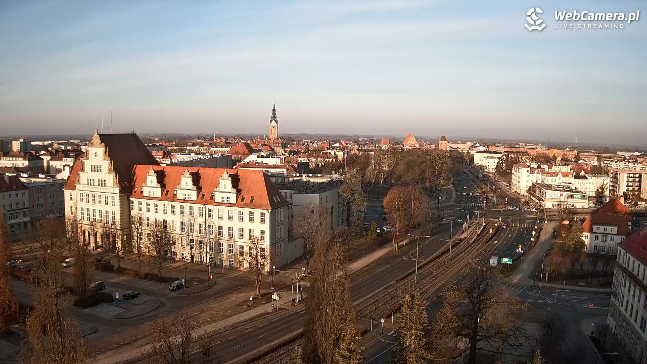 Elbląg - widok na panoramę miasta NOWOŚĆ - 07 marzec 2026, 07:13