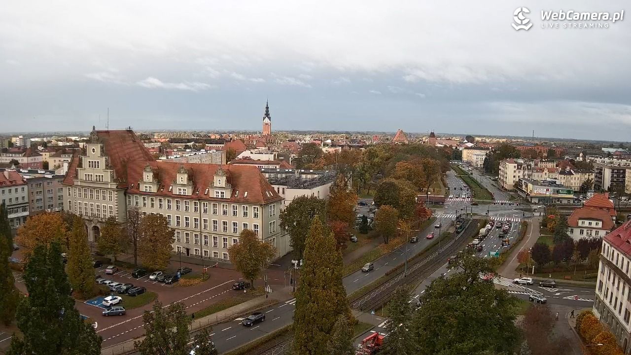 Elbląg - widok na panoramę miasta NOWOŚĆ - 28 październik 2025, 07:59