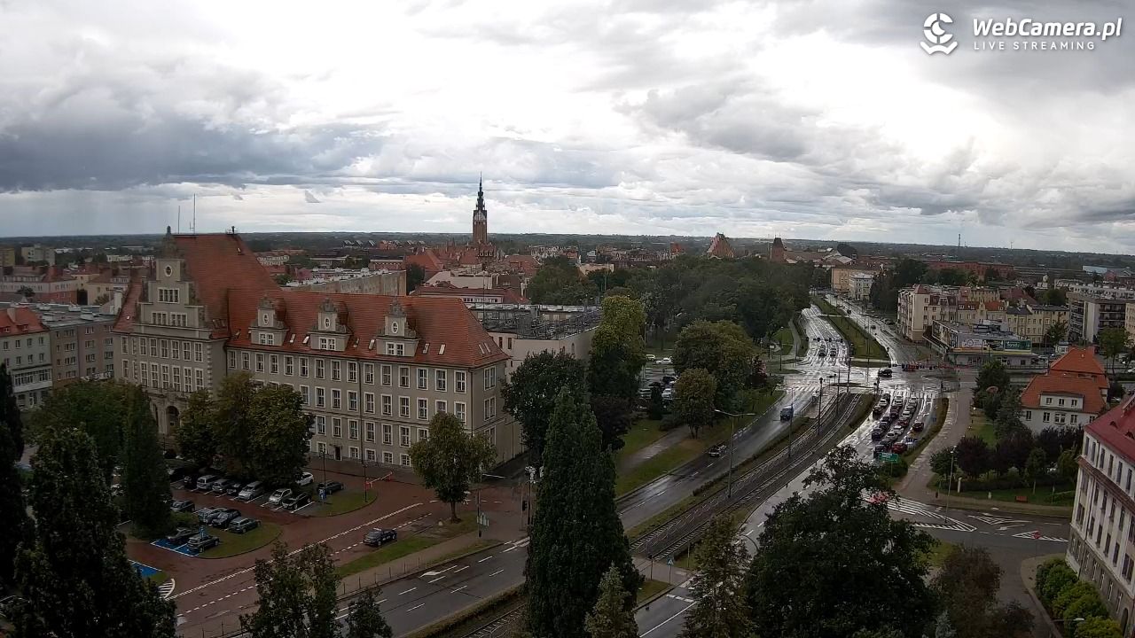 Elbląg - widok na panoramę miasta NOWOŚĆ - 25 sierpień 2025, 13:25