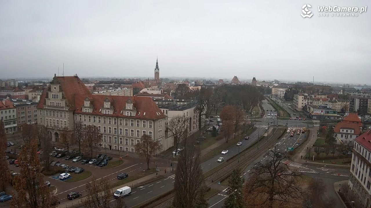 Elbląg - widok na panoramę miasta NOWOŚĆ - 05 grudzień 2025, 11:05