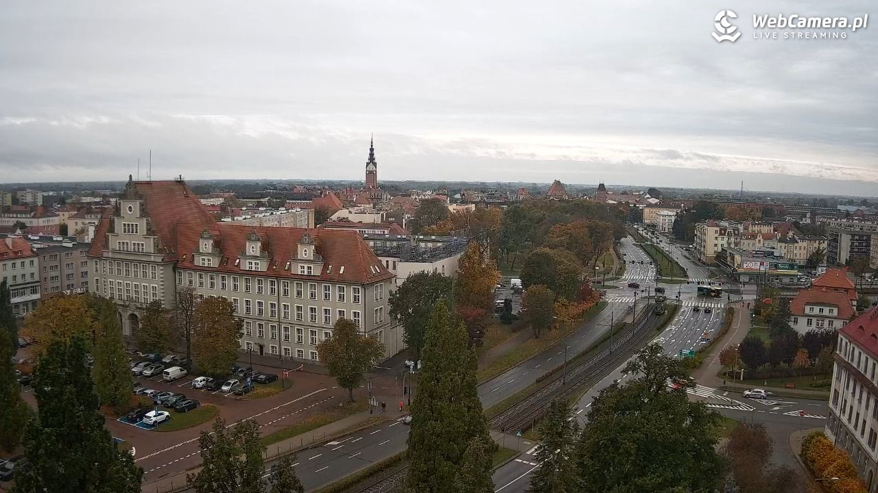 Elbląg - widok na panoramę miasta NOWOŚĆ - 24 październik 2025, 09:56