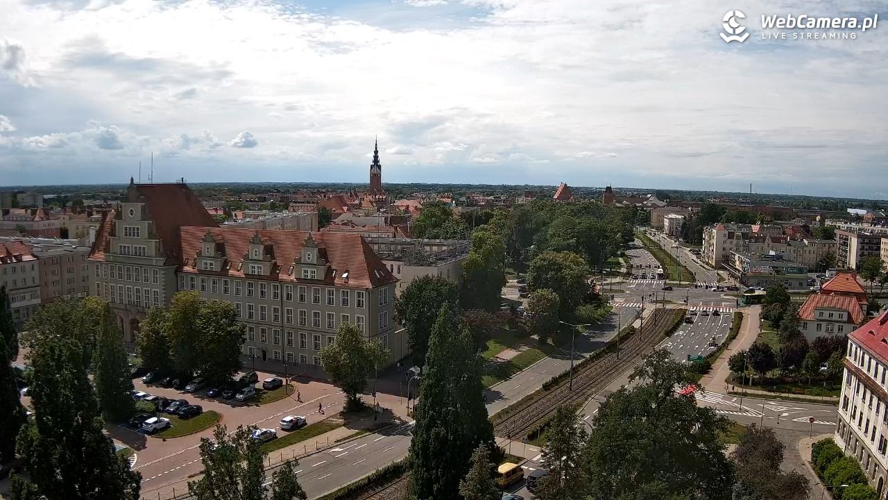 Elbląg - widok na panoramę miasta NOWOŚĆ - 08 lipiec 2025, 14:25