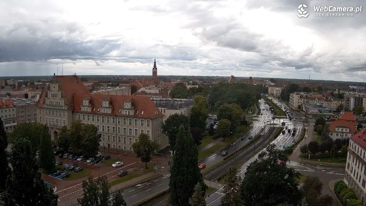 Elbląg - widok na panoramę miasta NOWOŚĆ - 25 sierpień 2025, 13:25