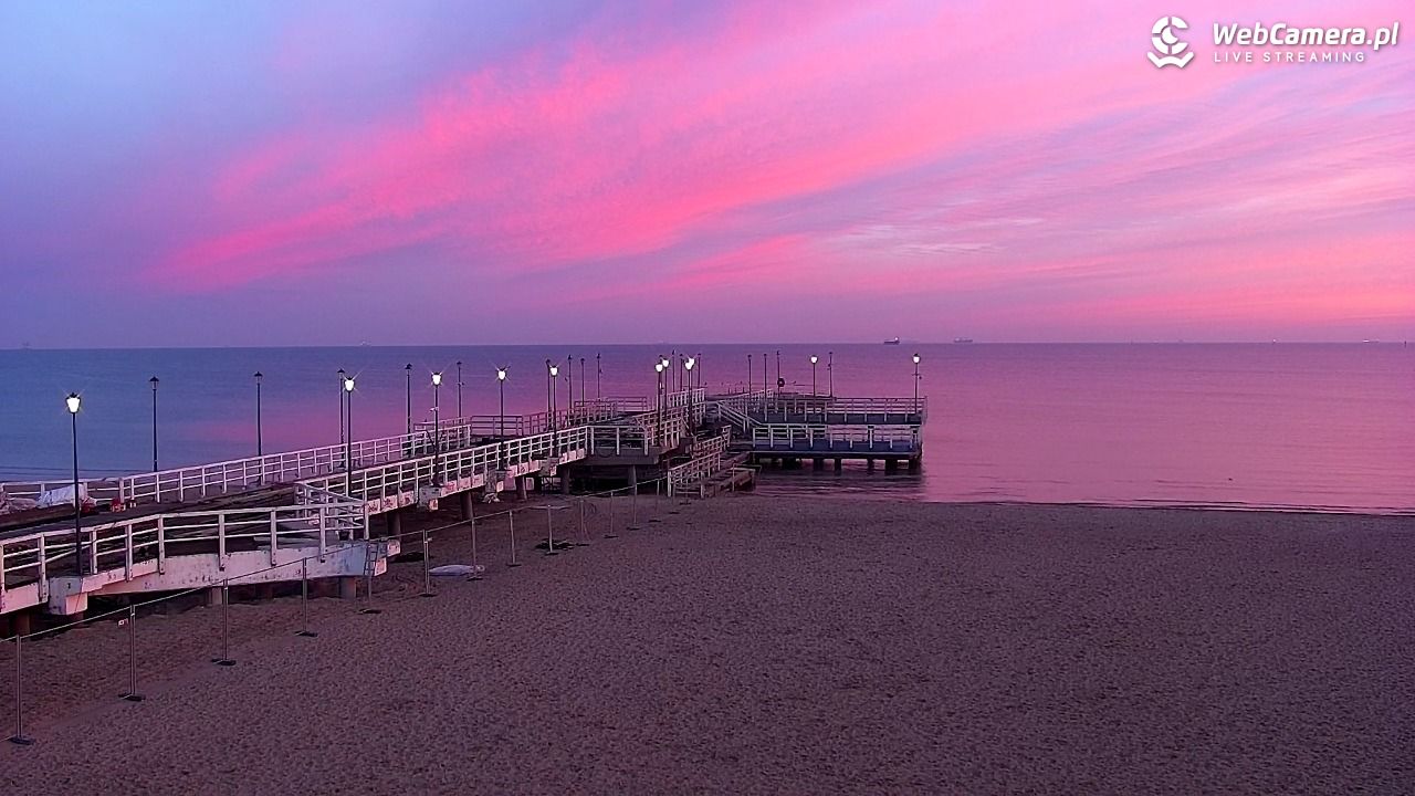 Gdańsk - Brzeźno molo - 05 listopad 2025, 06:45
