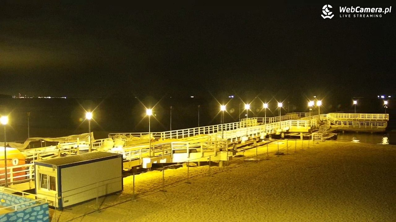 Gdańsk - Brzeźno molo - 04 listopad 2025, 22:15