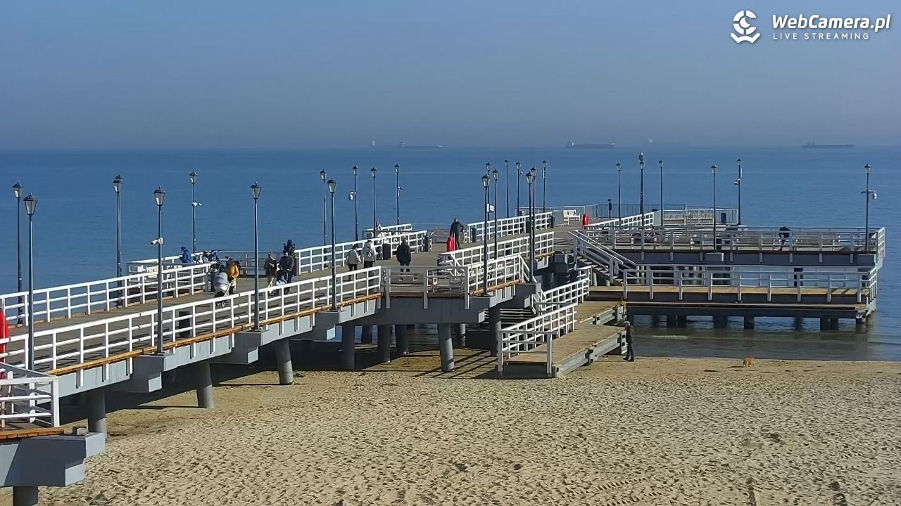 Gdańsk - Brzeźno molo - 16 kwiecień 2026, 09:04