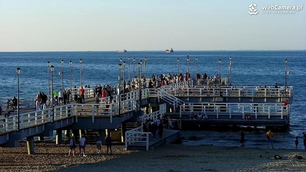 Gdańsk - Brzeźno molo - 16 lipiec 2026, 20:01