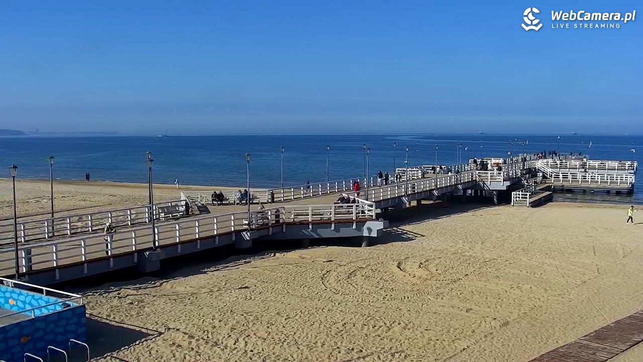 Gdańsk - Brzeźno molo - 16 kwiecień 2026, 16:21