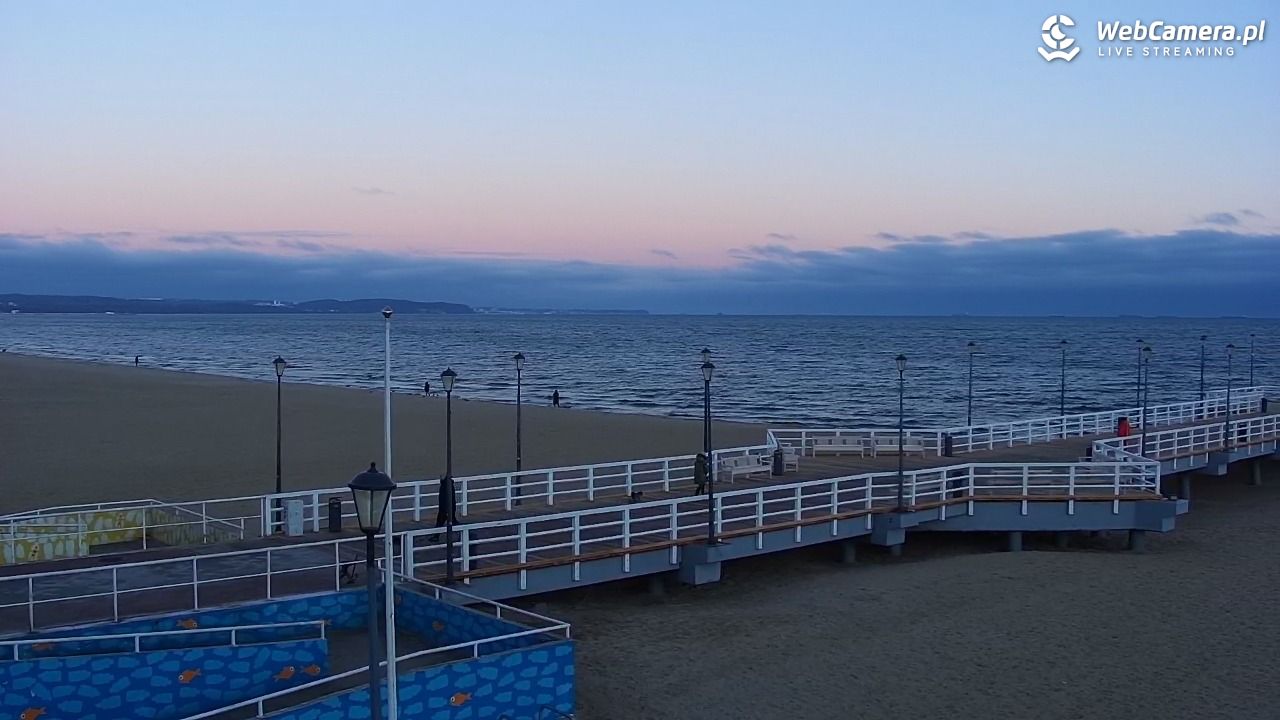 Gdańsk - Brzeźno molo - 26 grudzień 2025, 08:09