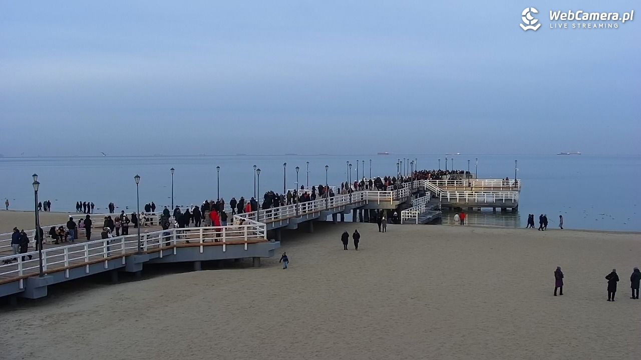 Gdańsk - Brzeźno molo - 25 grudzień 2025, 14:27