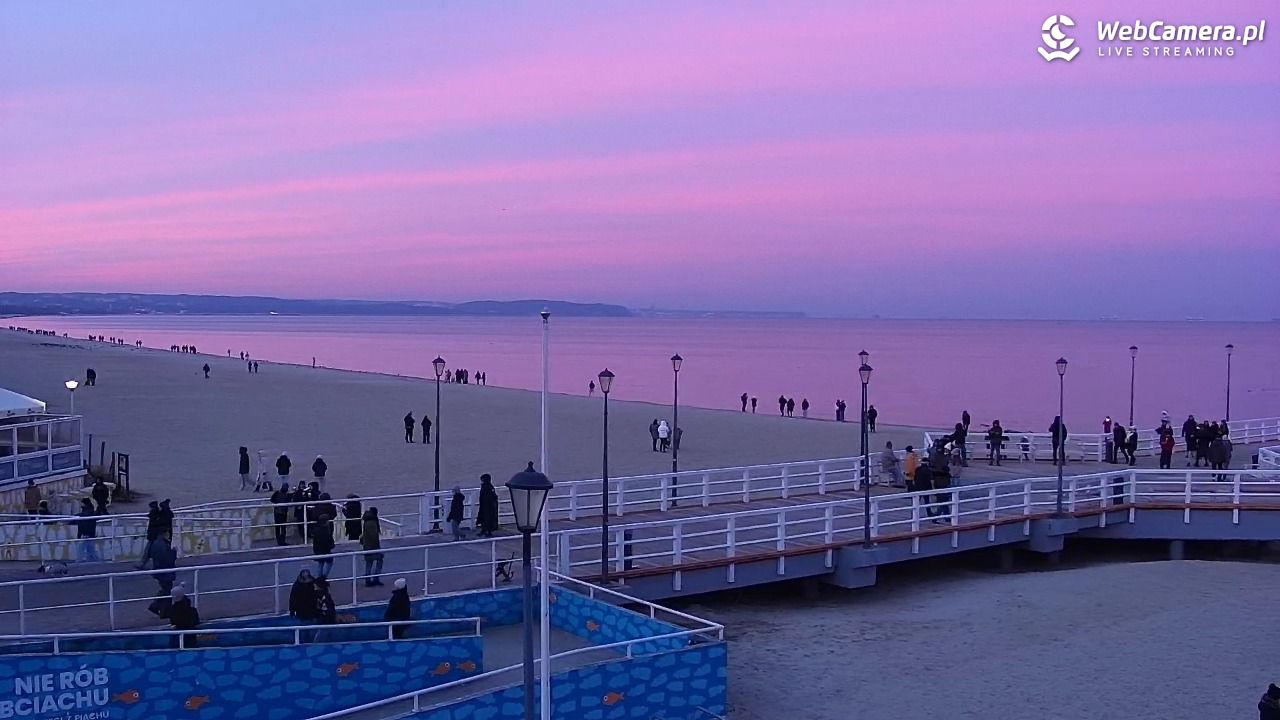 Gdańsk - Brzeźno molo - 25 grudzień 2025, 15:39