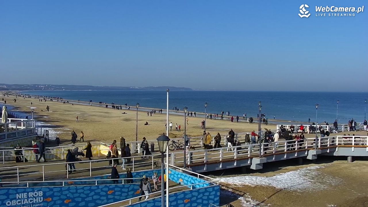 Gdańsk - Brzeźno molo - 28 luty 2026, 13:14