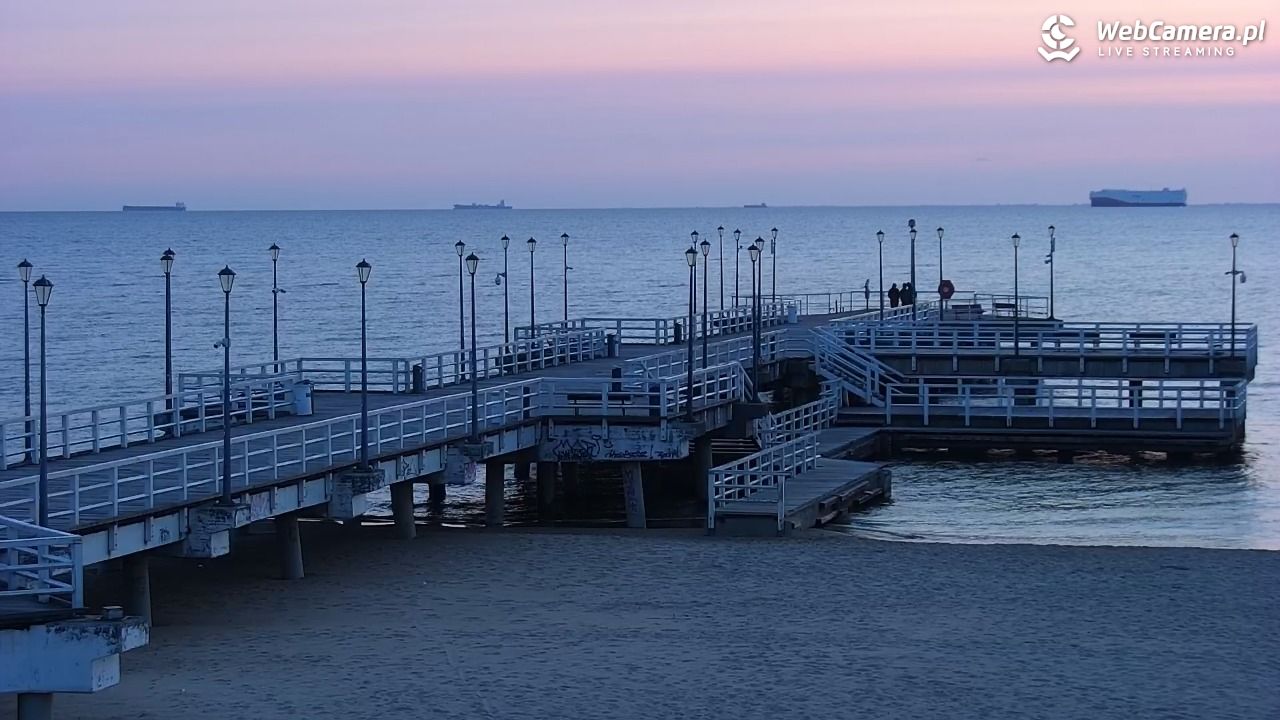 Gdańsk - Brzeźno molo - 12 czerwiec 2025, 04:22