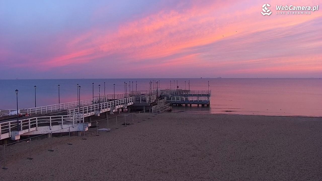 Gdańsk - Brzeźno molo - 05 listopad 2025, 06:49