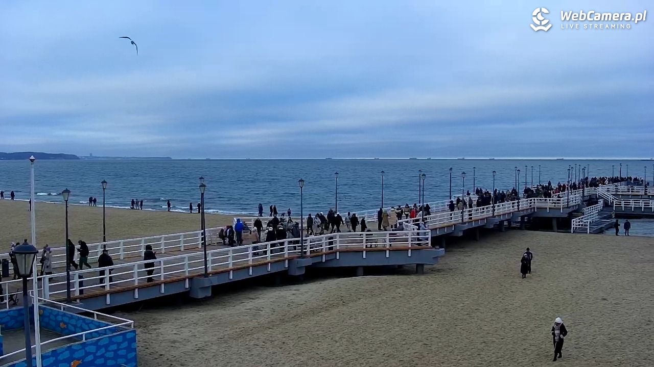 Gdańsk - Brzeźno molo - 26 grudzień 2025, 14:09