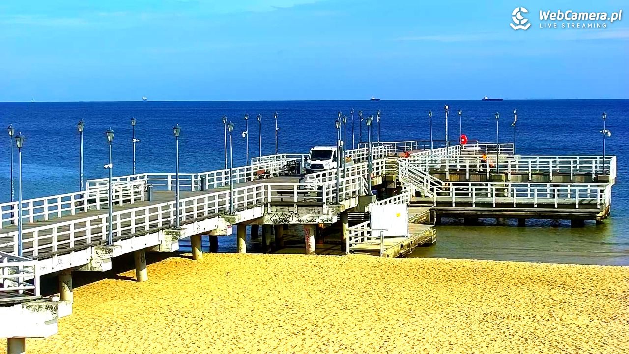 Gdańsk - Brzeźno molo - 15 wresień 2025, 10:09