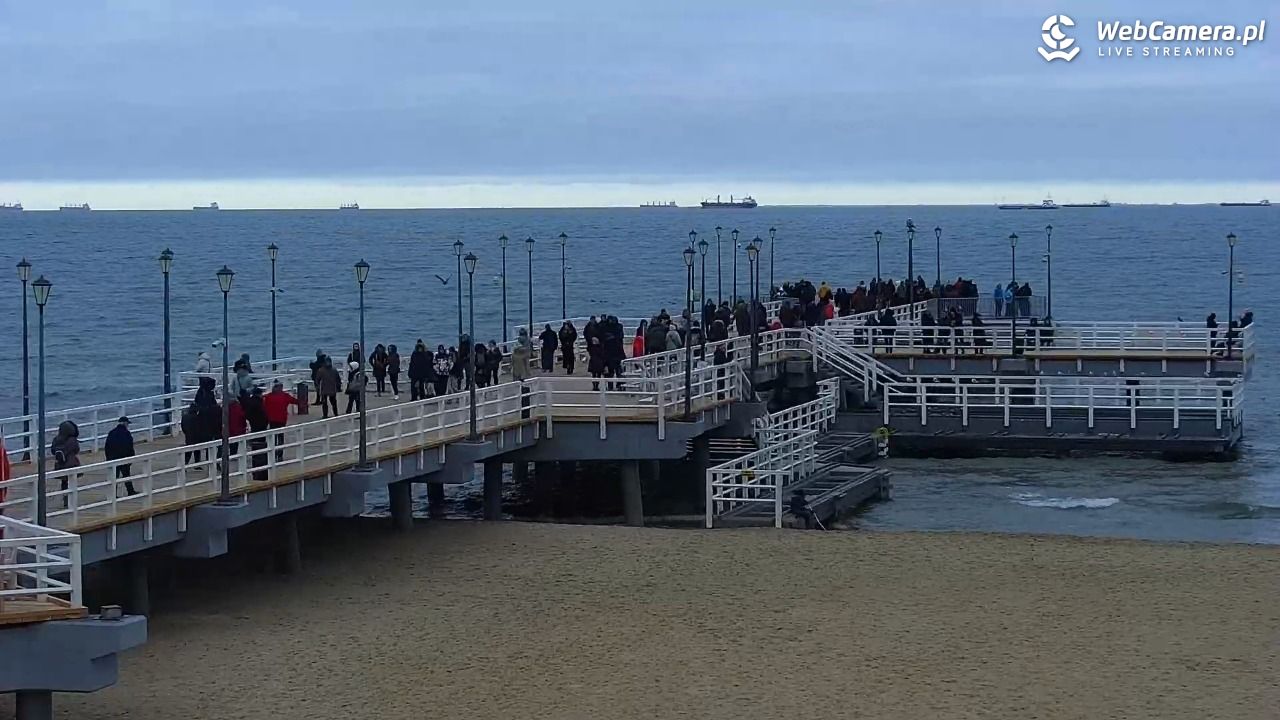 Gdańsk - Brzeźno molo - 26 grudzień 2025, 12:05