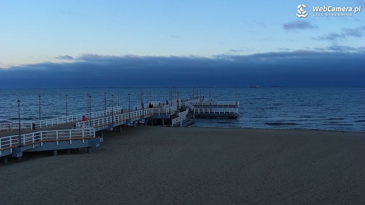 Gdańsk - Brzeźno molo - 26 grudzień 2025, 08:20