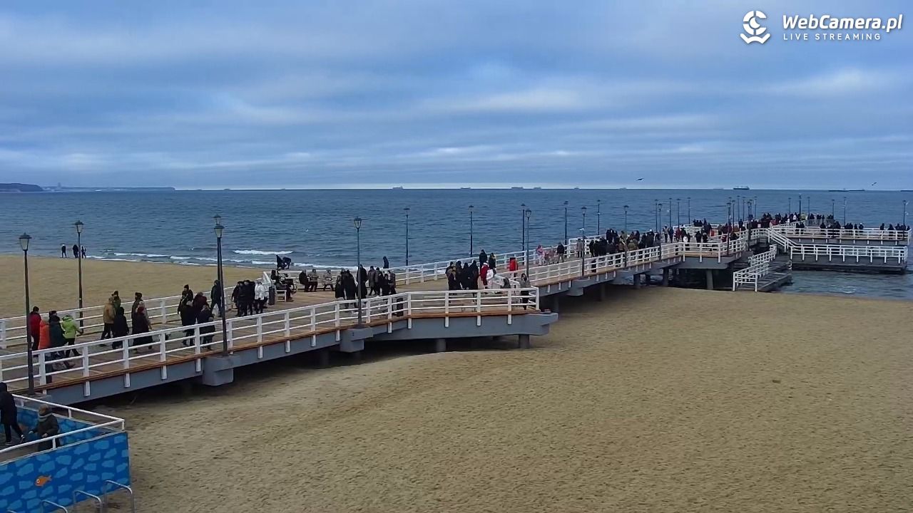 Gdańsk - Brzeźno molo - 26 grudzień 2025, 13:09