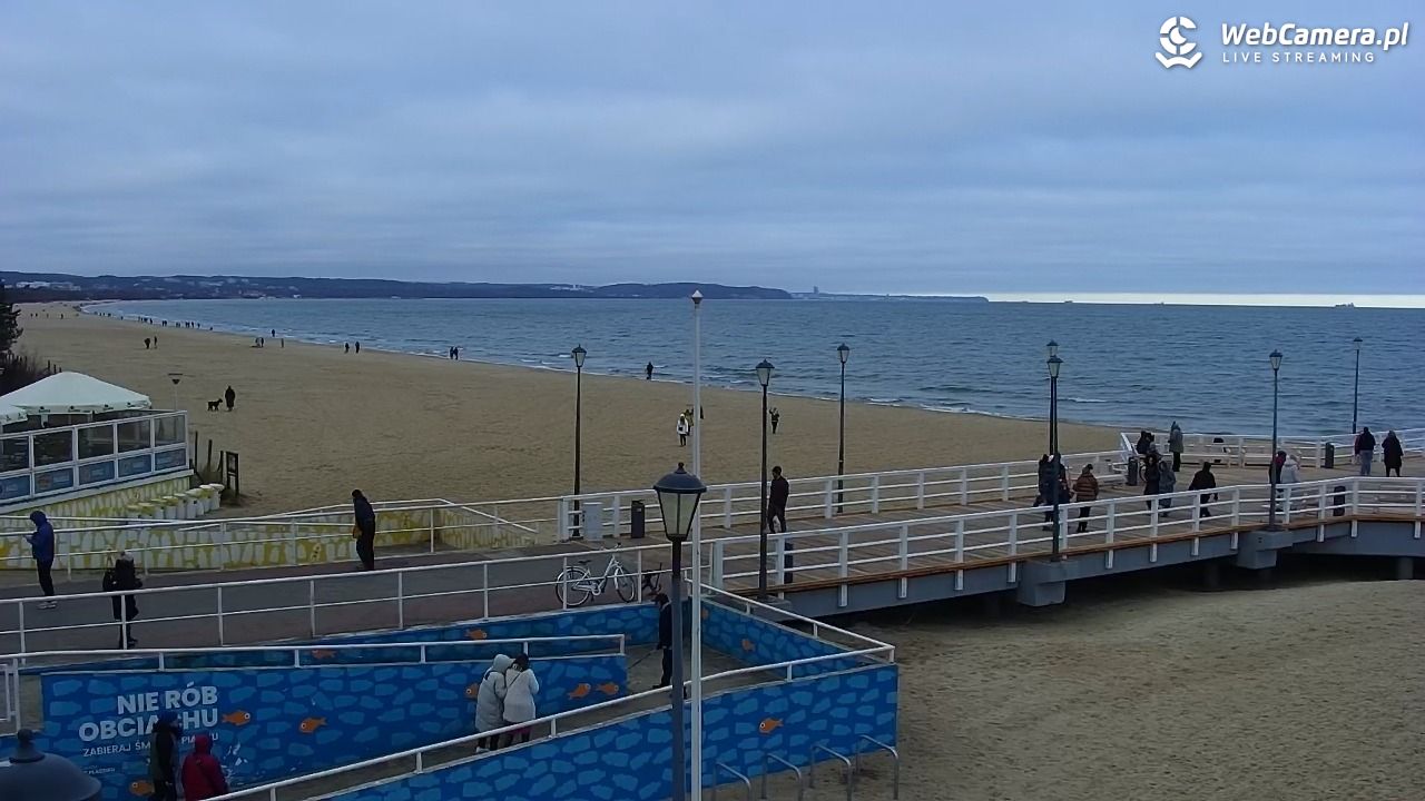 Gdańsk - Brzeźno molo - 26 grudzień 2025, 11:31