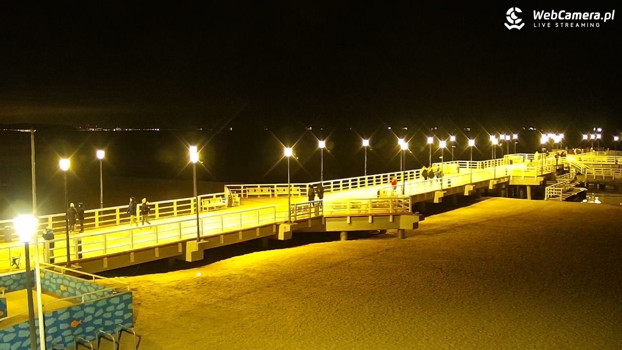 Gdańsk - Brzeźno molo - 25 grudzień 2025, 18:22