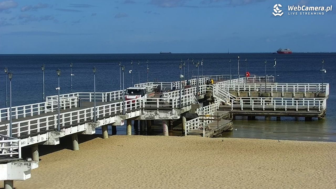 Gdańsk - Brzeźno molo - 16 wresień 2025, 11:04