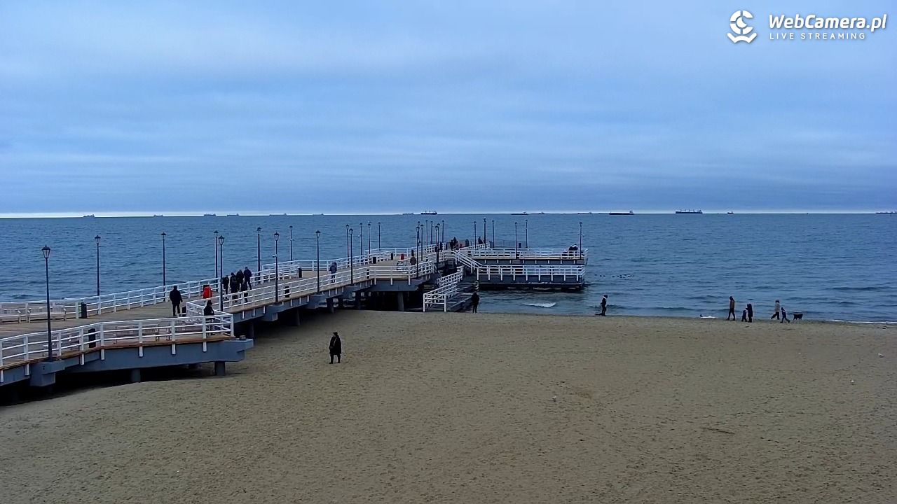 Gdańsk - Brzeźno molo - 26 grudzień 2025, 10:05