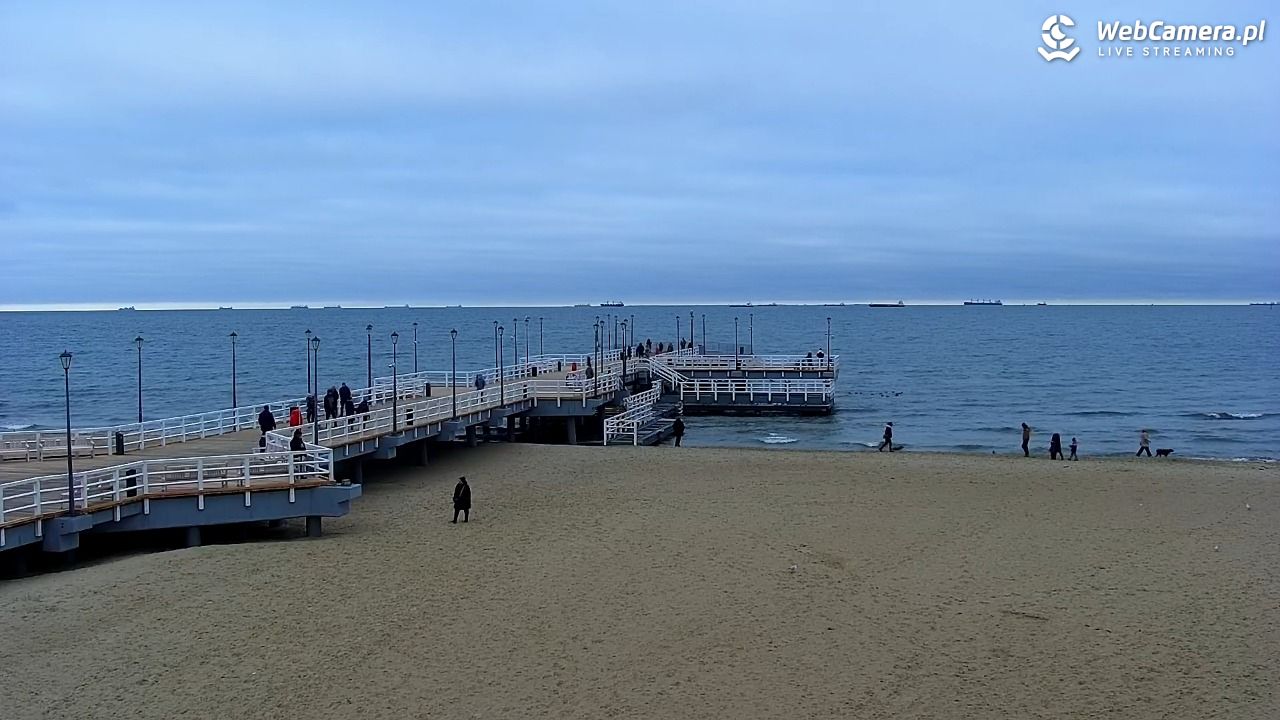 Gdańsk - Brzeźno molo - 26 grudzień 2025, 10:05