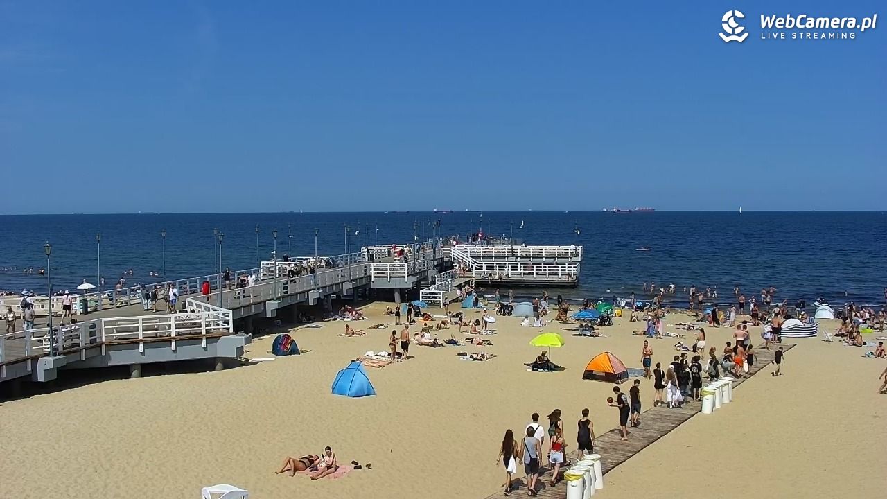 Gdańsk - Brzeźno molo - 17 lipiec 2026, 14:18