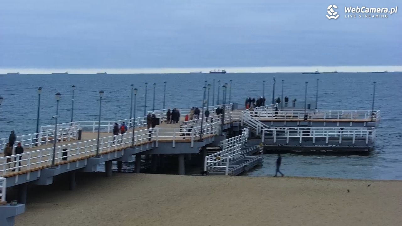 Gdańsk - Brzeźno molo - 26 grudzień 2025, 11:04