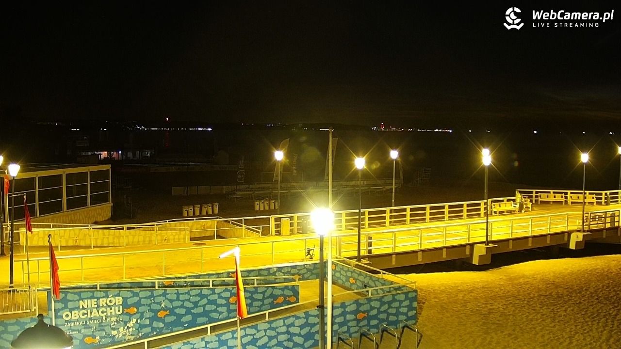 Gdańsk - Brzeźno molo - 17 lipiec 2026, 01:08