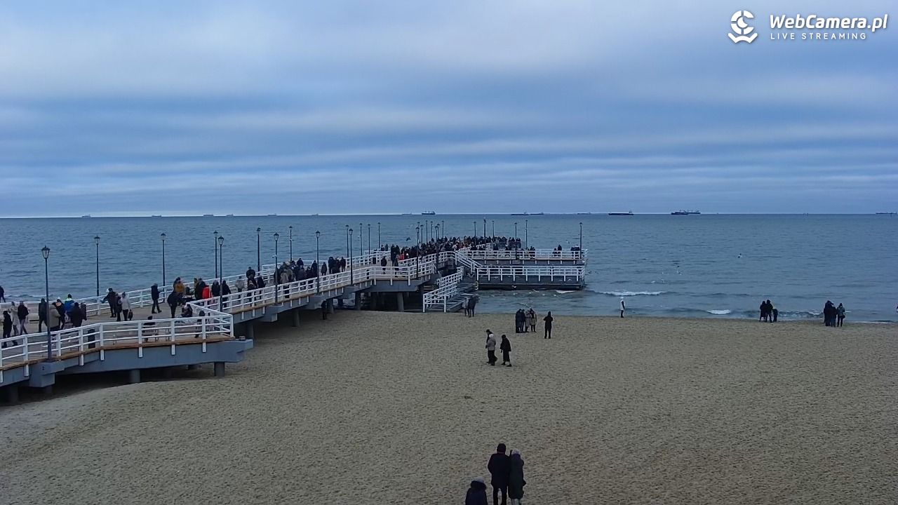 Gdańsk - Brzeźno molo - 26 grudzień 2025, 13:27