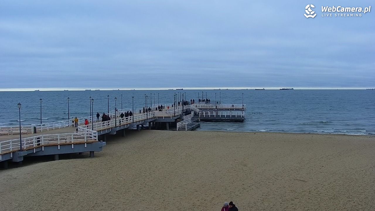 Gdańsk - Brzeźno molo - 26 grudzień 2025, 10:49