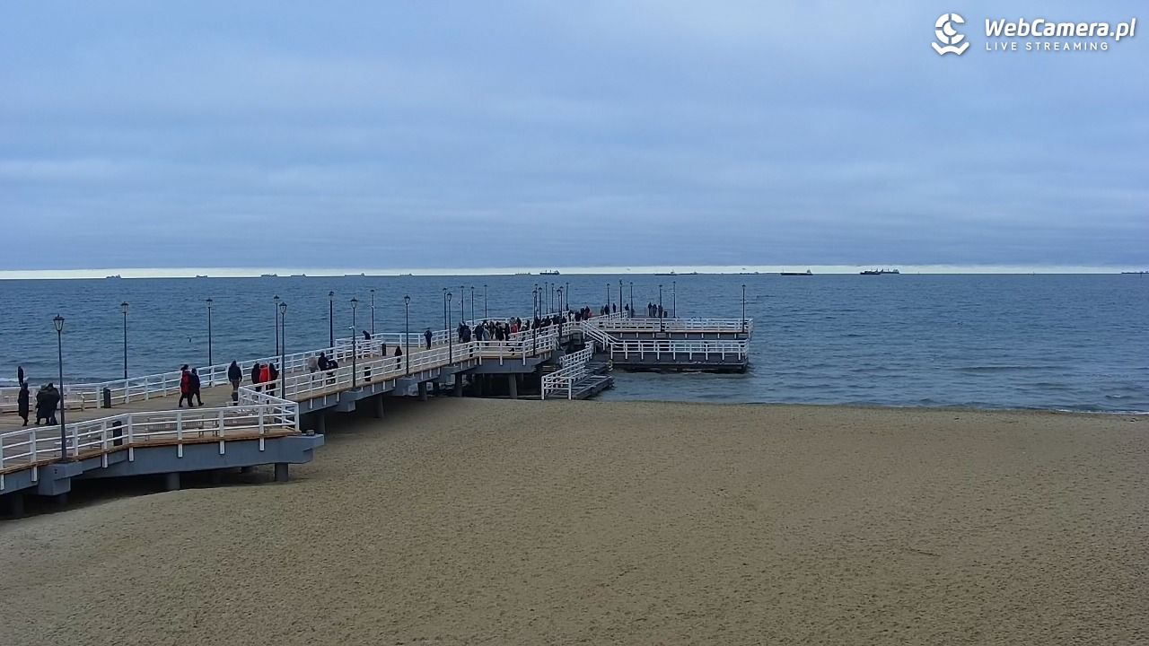 Gdańsk - Brzeźno molo - 26 grudzień 2025, 11:07
