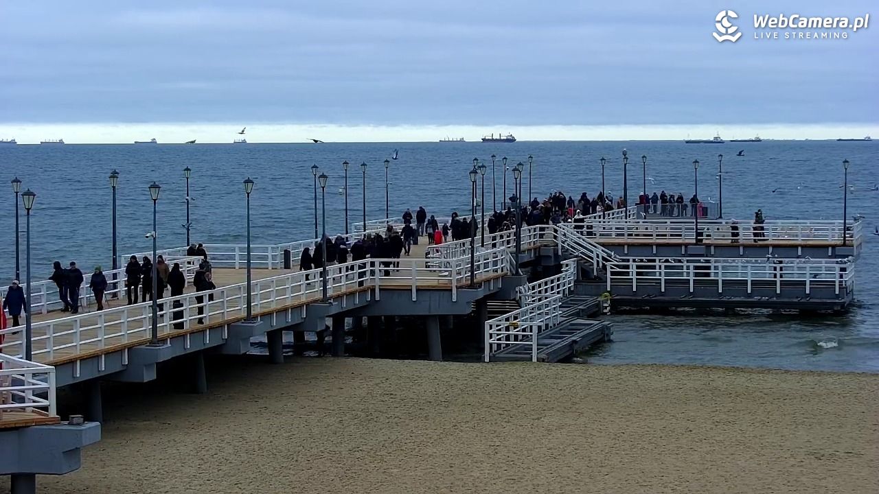 Gdańsk - Brzeźno molo - 26 grudzień 2025, 11:55