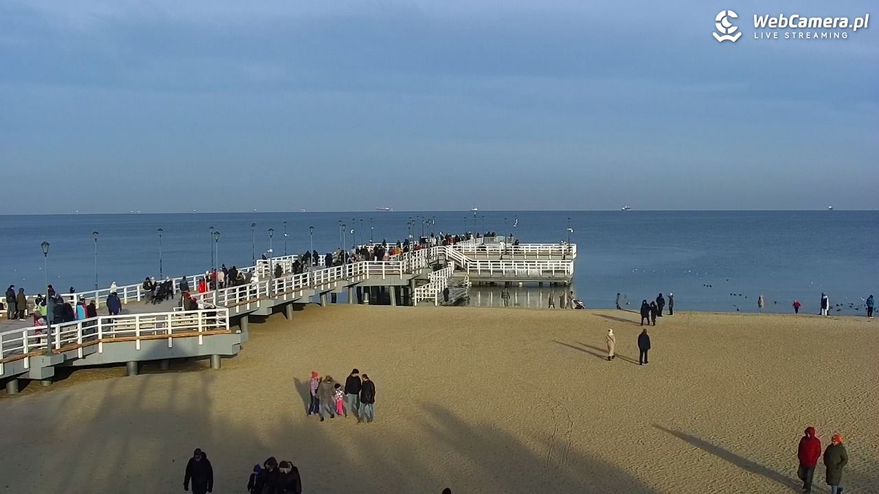 Gdańsk - Brzeźno molo - 25 grudzień 2025, 12:09
