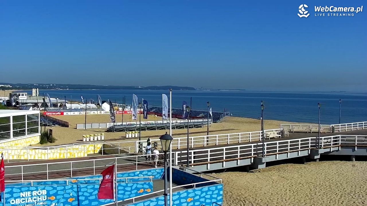 Gdańsk - Brzeźno molo - 17 lipiec 2026, 08:32