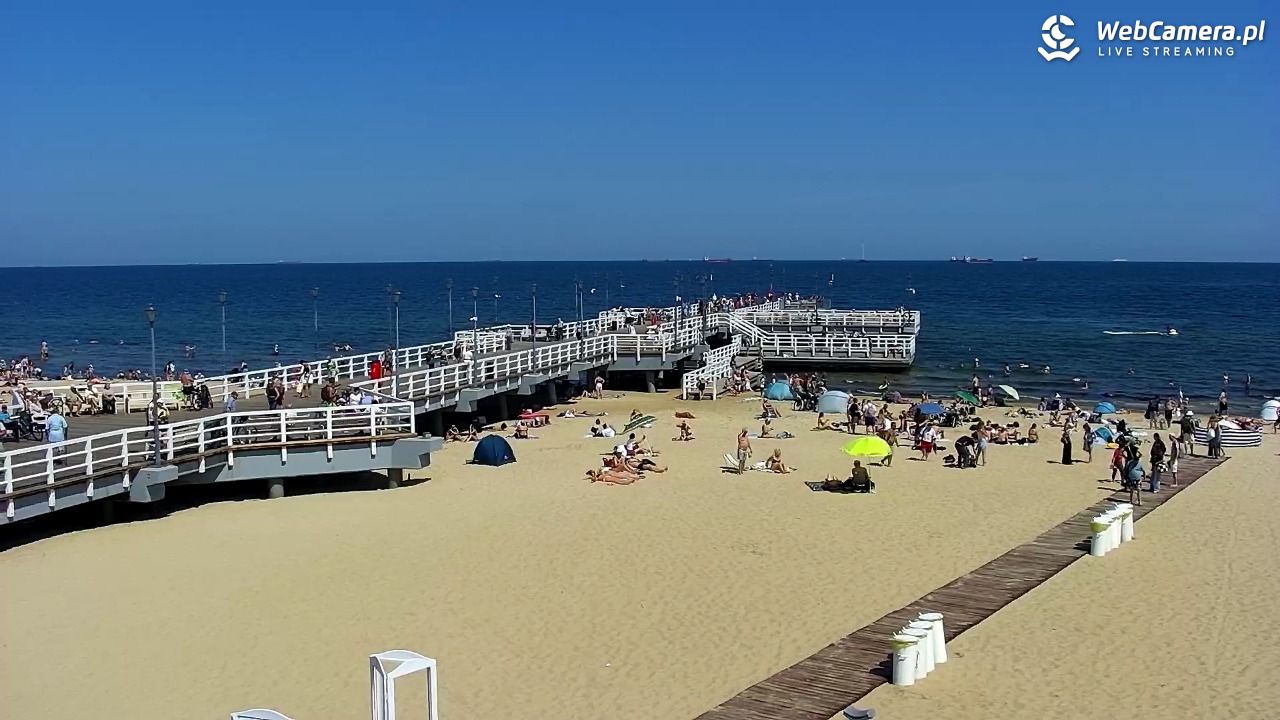 Gdańsk - Brzeźno molo - 17 lipiec 2026, 12:12