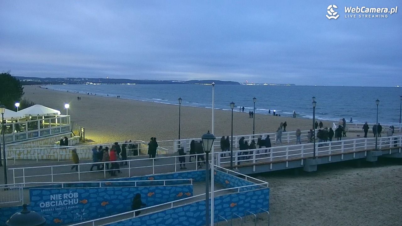 Gdańsk - Brzeźno molo - 26 grudzień 2025, 16:01