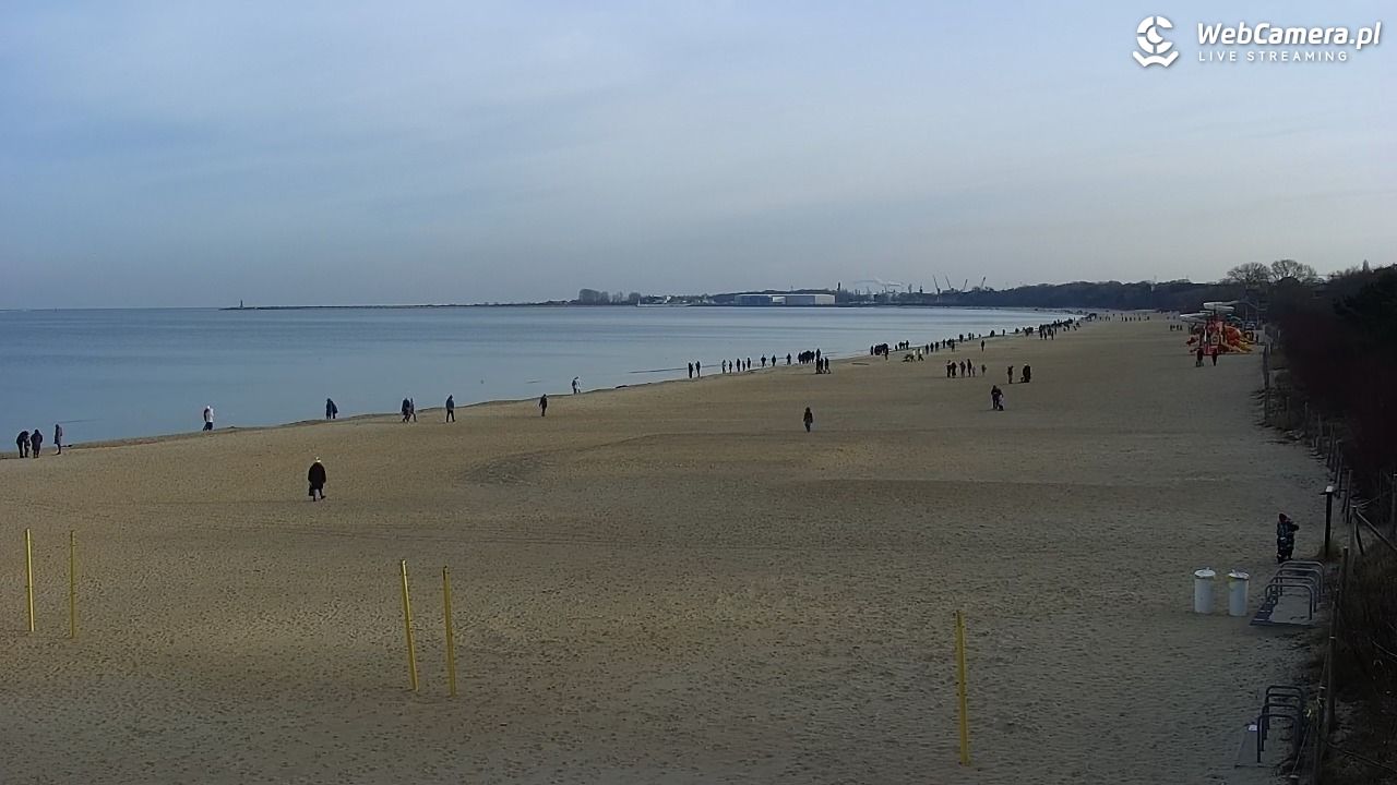 Gdańsk - Brzeźno molo - 25 grudzień 2025, 12:38